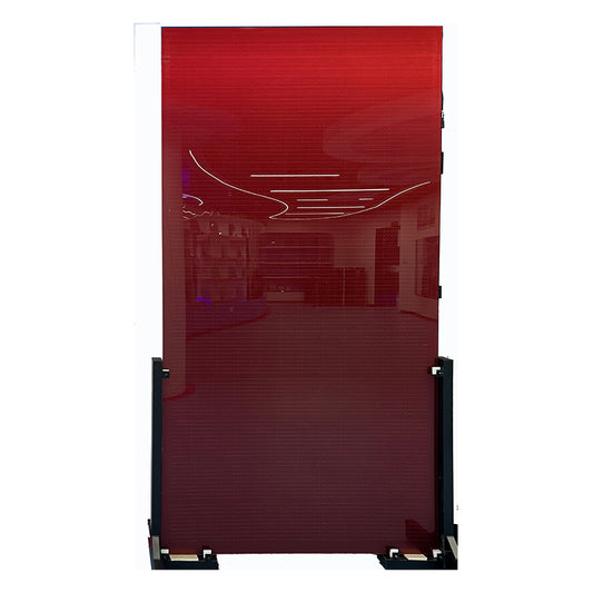 Red Photovoltaic Glass Module/Colorful Double Layer Tempered Photovoltaic Glass Module