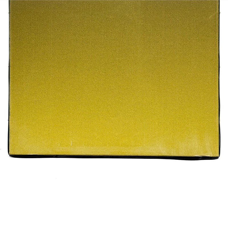 Yellow PV glass module samples
