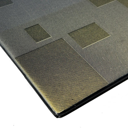 Camouflage photovoltaic glass module samples